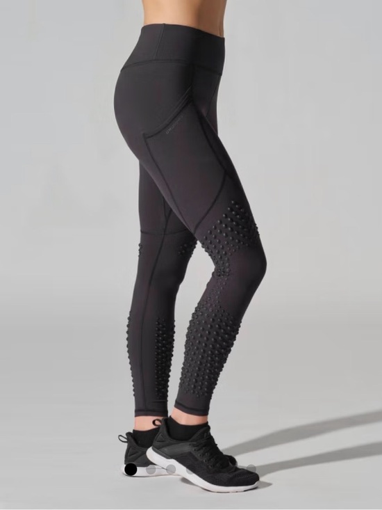OMORPHO Pants - OMORPHO High-Waist Black weighted Leggings: G-Tight